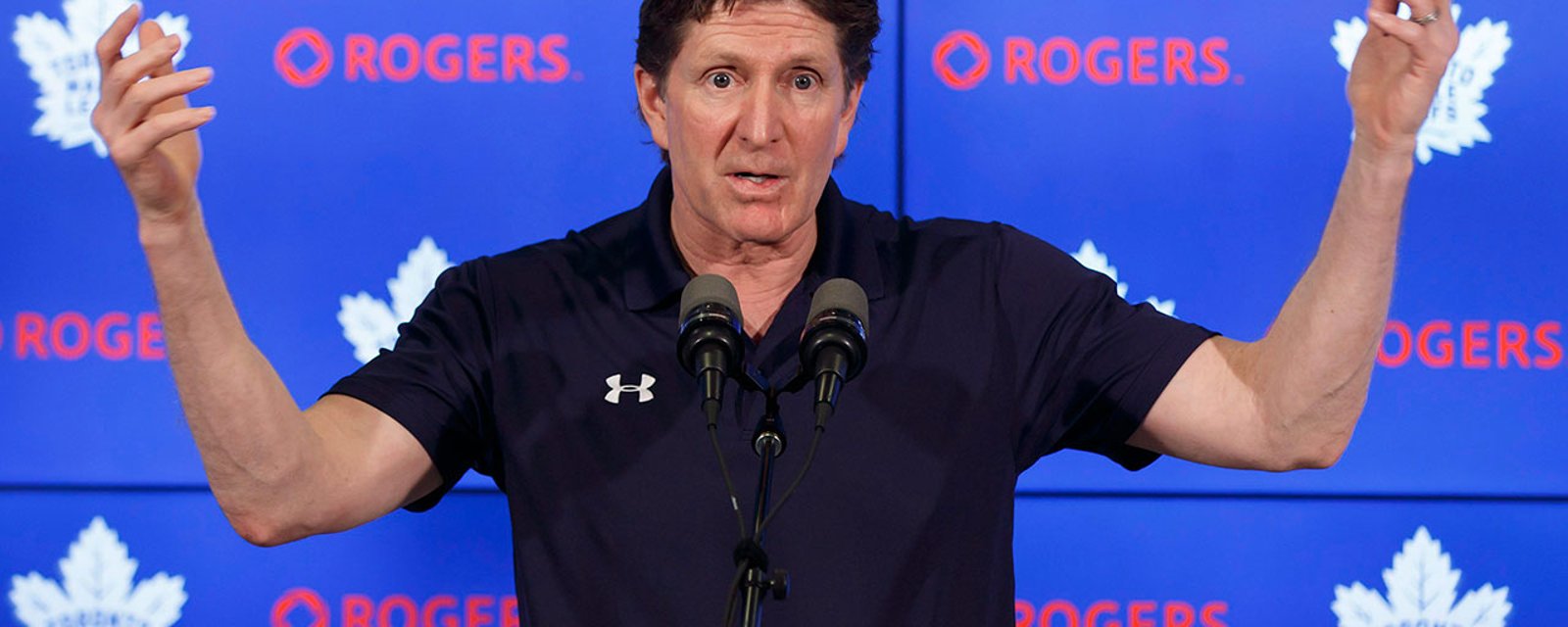 Fans claim Mike Babcock just took a cheap shot at own players and management! 