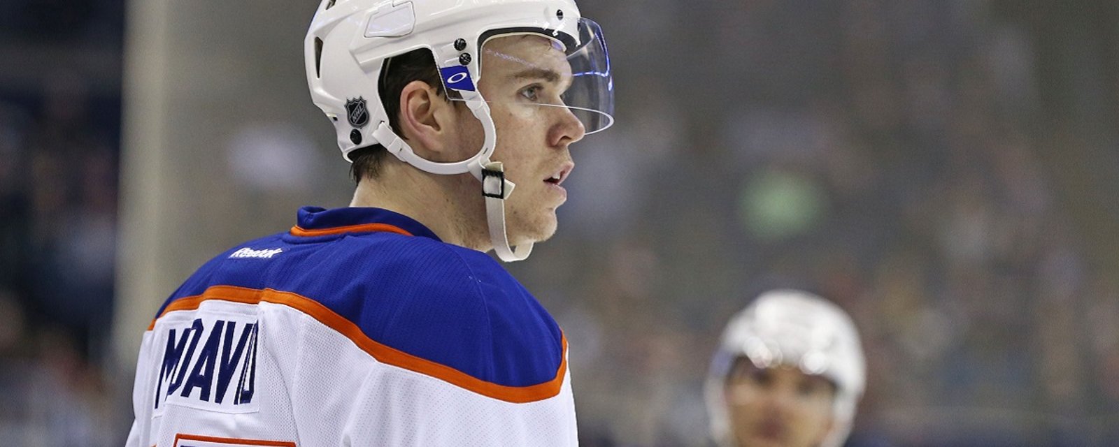 Breaking: Preliminary update on Connor McDavid is a very good sign!