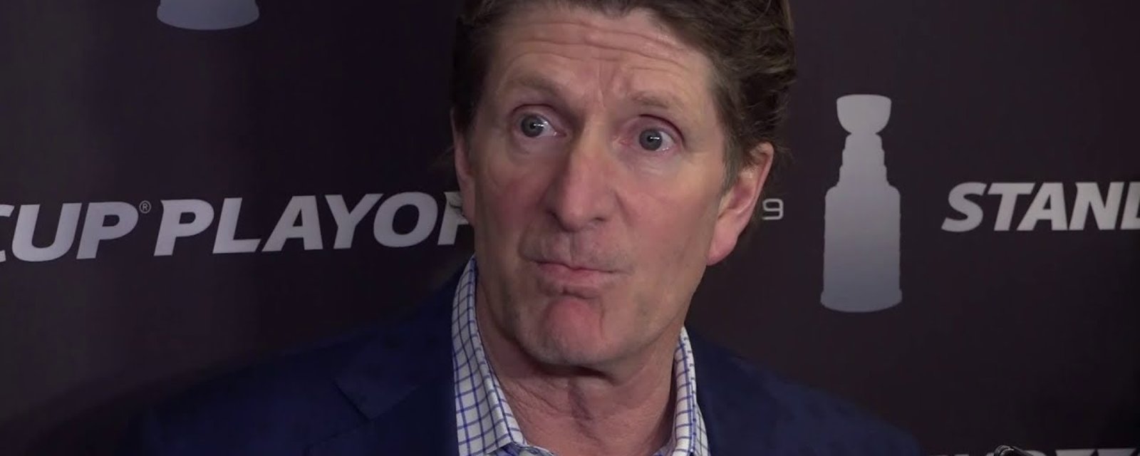 Mike Babcock admits he tried something new which led to a win over Boston 