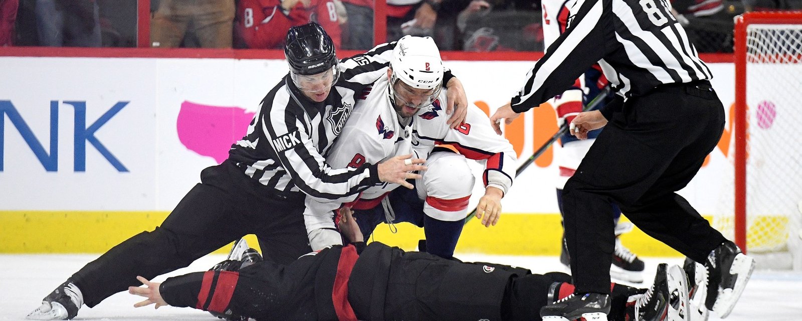 Ovechkin's victim Svechnikov rushed to the hospital after knockout punch in Game 3 