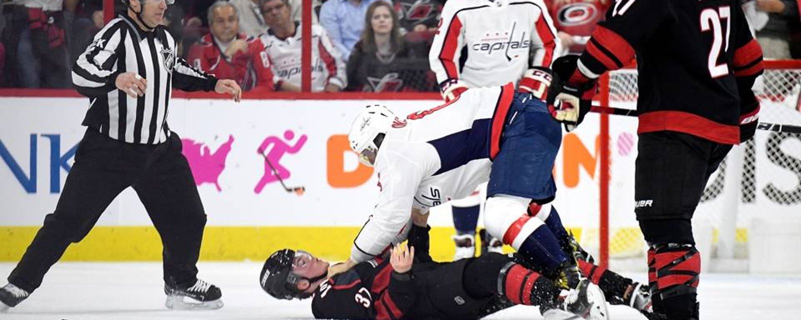Ovechkin has a message for KOed Svechnikov as teams face off Thursday in pivotal Game 4