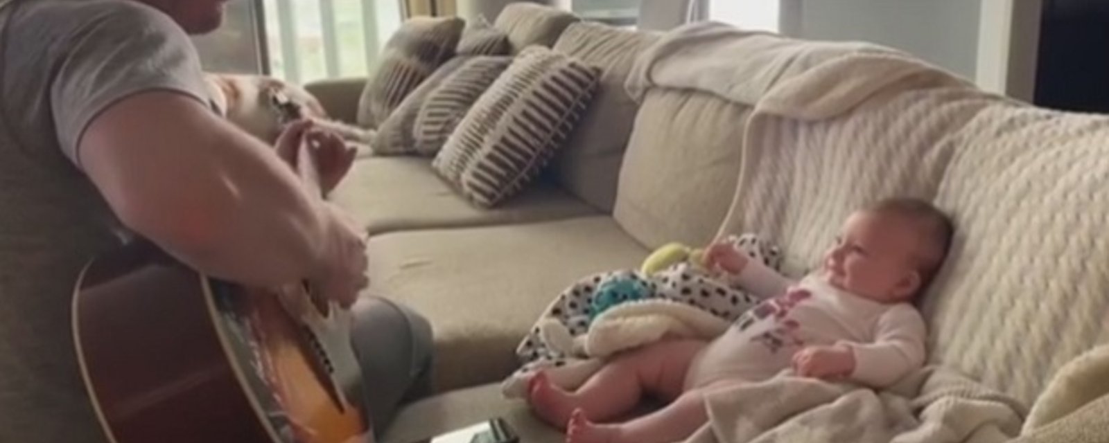 Duchene posts the most adorable video of his baby boy after sweeping Tampa