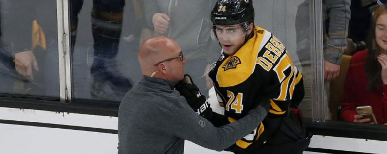 DeBrusk forced to delete social media after being harassed 