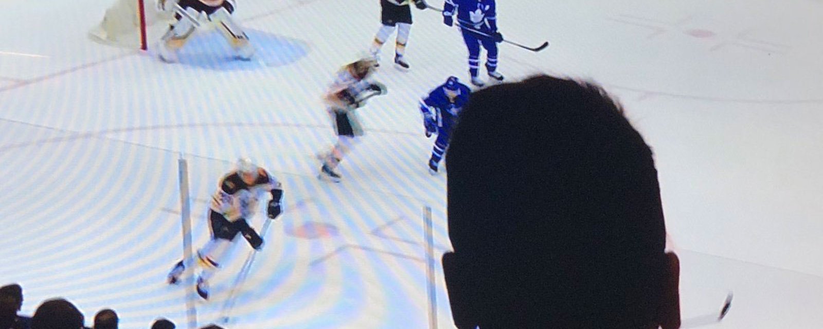 NBC in hot water as Bruins fans harass Leafs fan for his “abnormally large head”