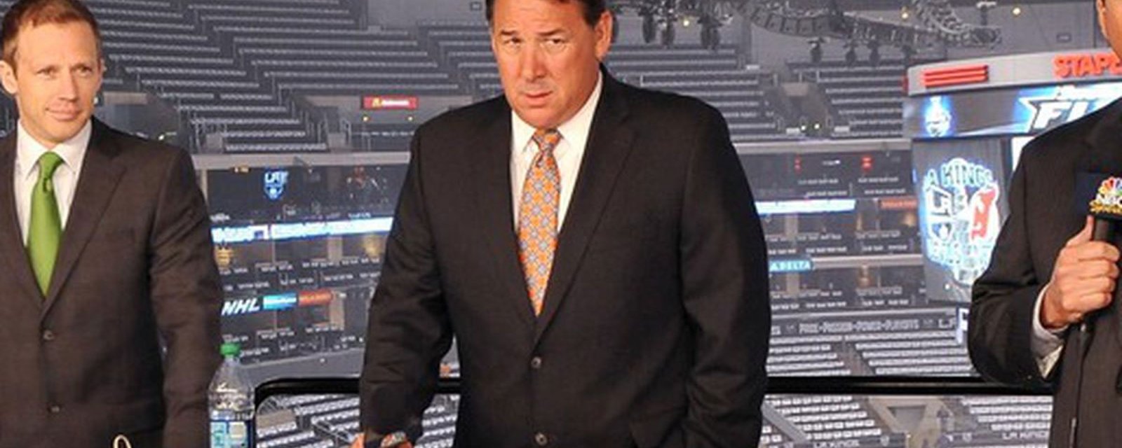 Mike Milbury drops F-bomb live during game broadcast! 