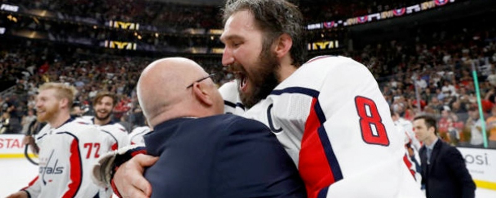 Ovechkin gives a blunt answer when asked about watching Barry Trotz in the playoffs
