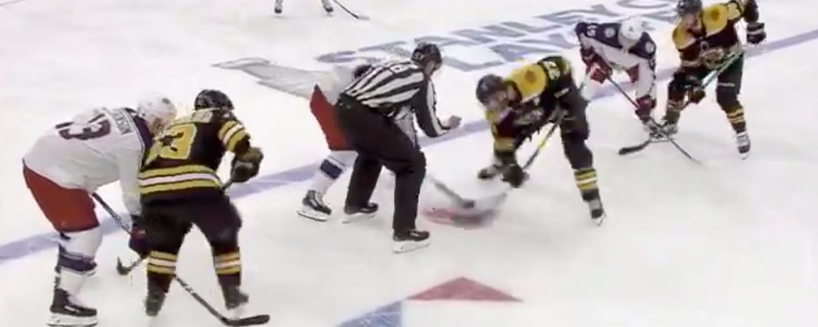 Marchand finds sneaky way to cause trouble in sudden-death overtime! 