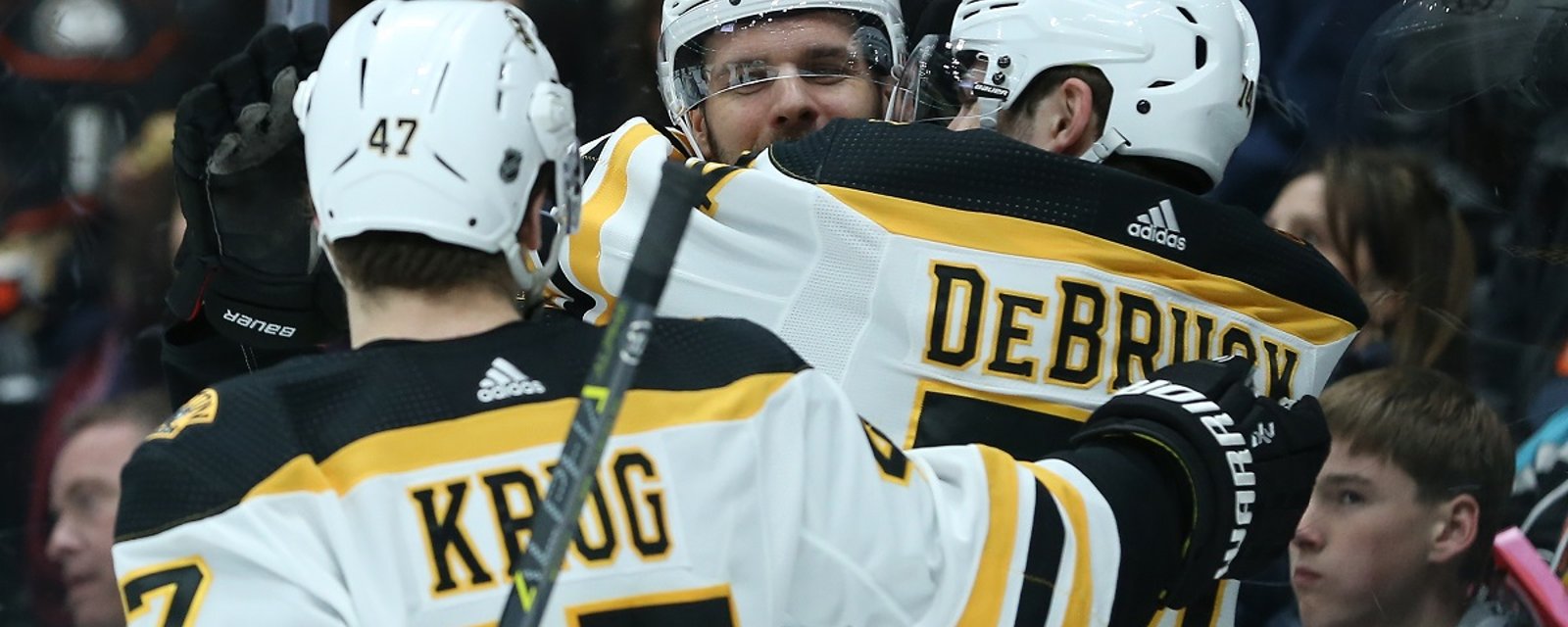 Breaking: Big update on David Krejci coming out of morning practice.