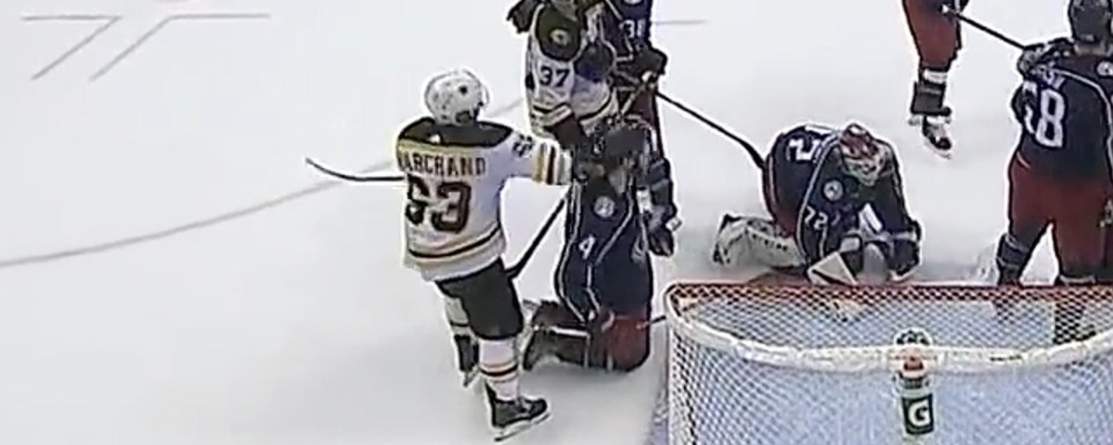 Bruins to punish Marchand for his dirty punch?! 