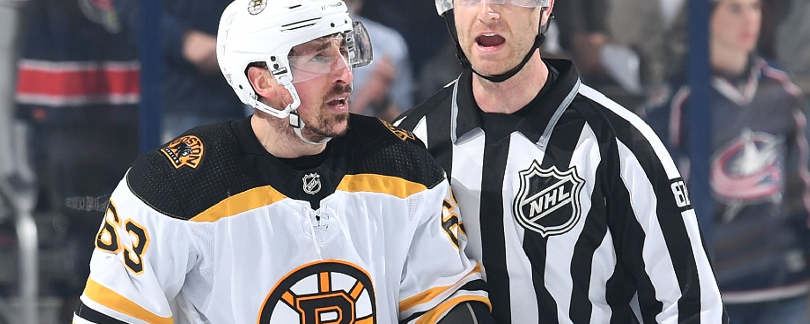 Breaking: Marchand finally in hot water for sneaky punch!