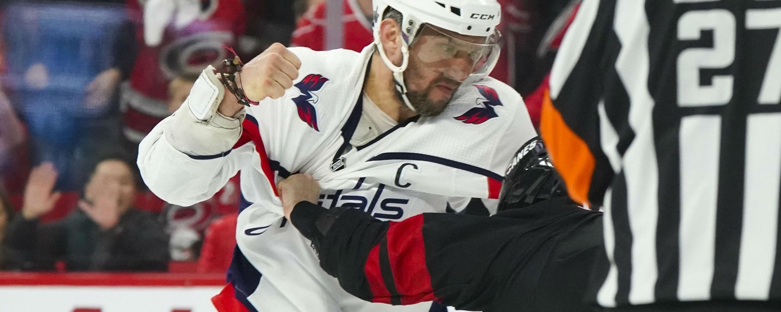 Ovechkin takes another shot at Svechnikov weeks after KOing him!