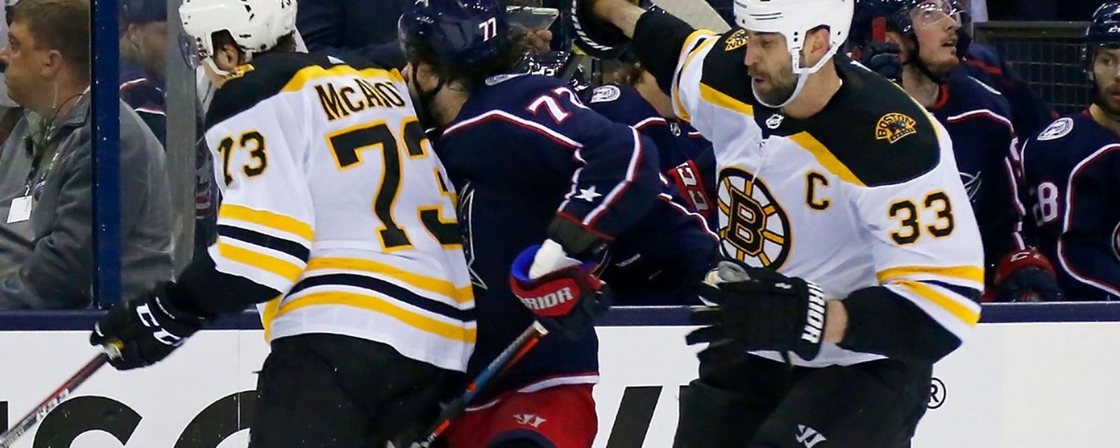 Breaking: McAvoy facing suspension for head shot on Anderson