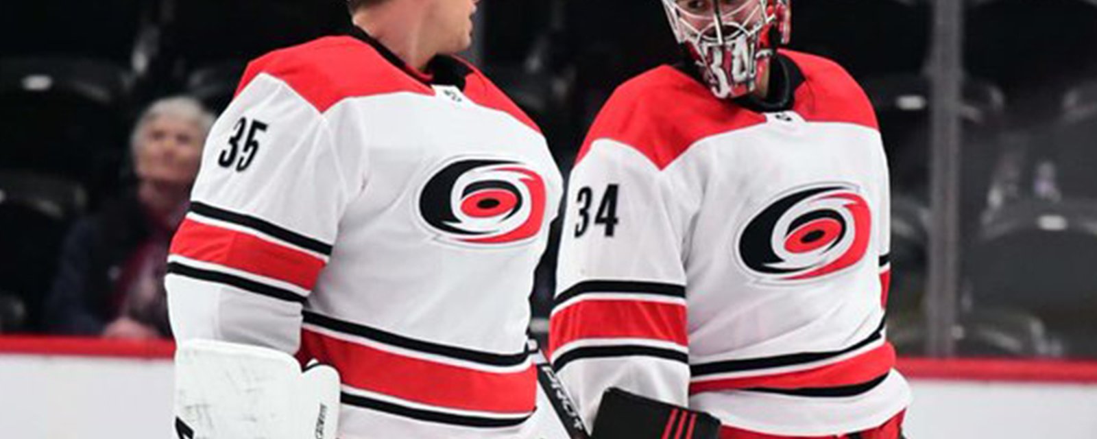 Hurricanes finally choose their starting goaltender just minutes prior to Game 1 puck drop
