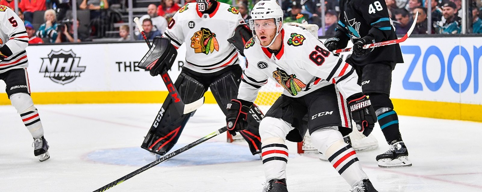 Blackhawks announce a rather unpopular contract extension.