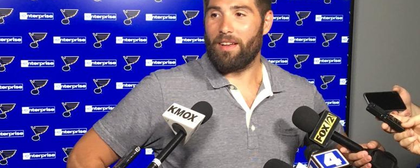 Maroon tells reporters to send THIS message to the Sharks ahead of tonight’s Game 4