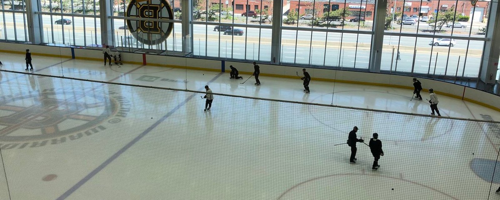 Bruins don’t take any risk at practice today 