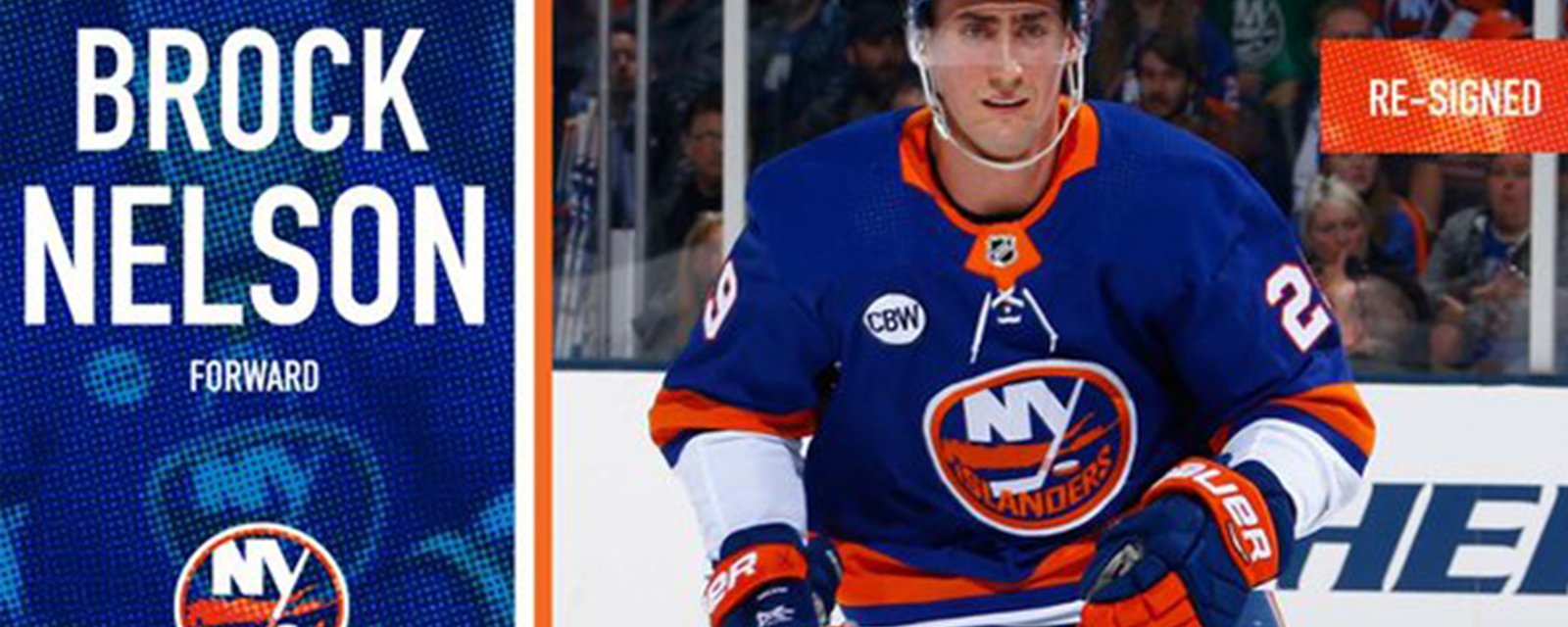 Breaking: Islanders sign Nelson to a monster contract extension