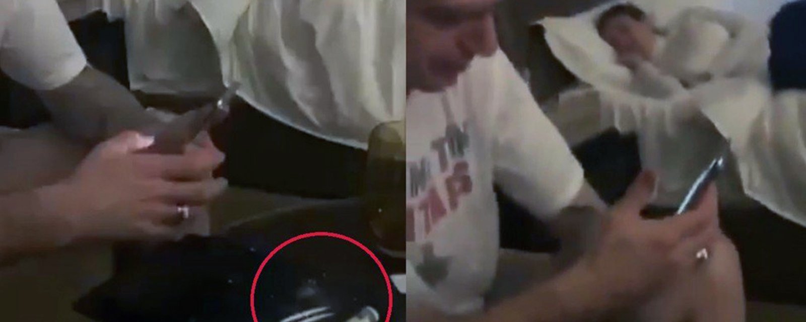 Kuznetsov could be in hot water with the NHL following leaked cocaine video
