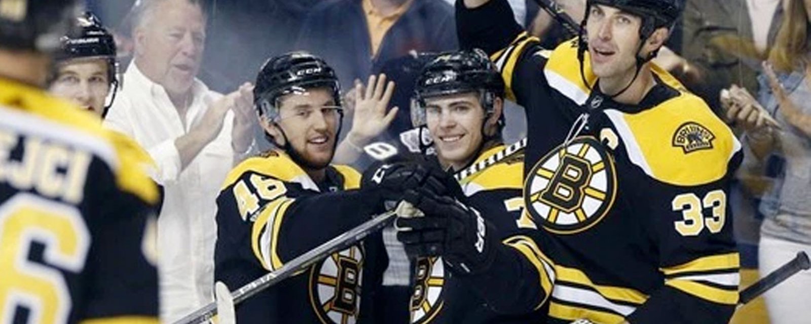 Some encouraging news coming out of Bruins’ practice today! 