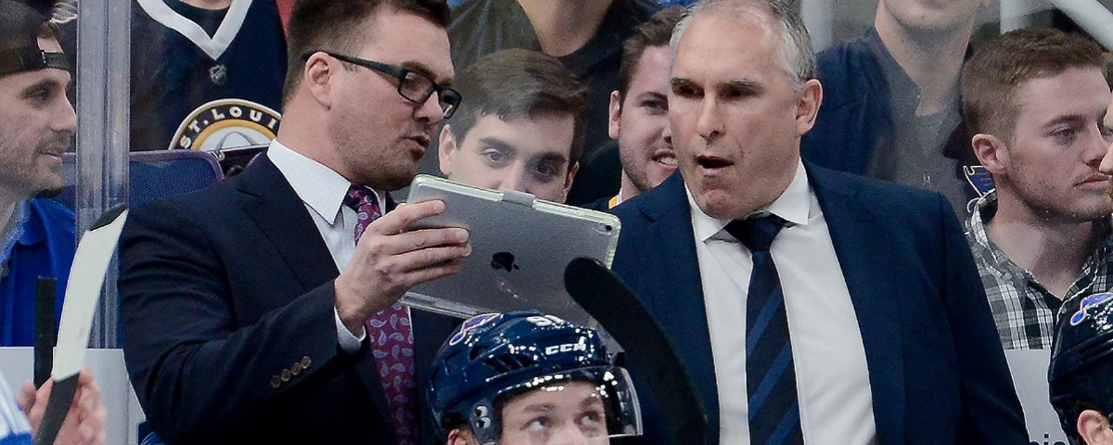Craig Berube calls out the officiating in the Stanley Cup Final.