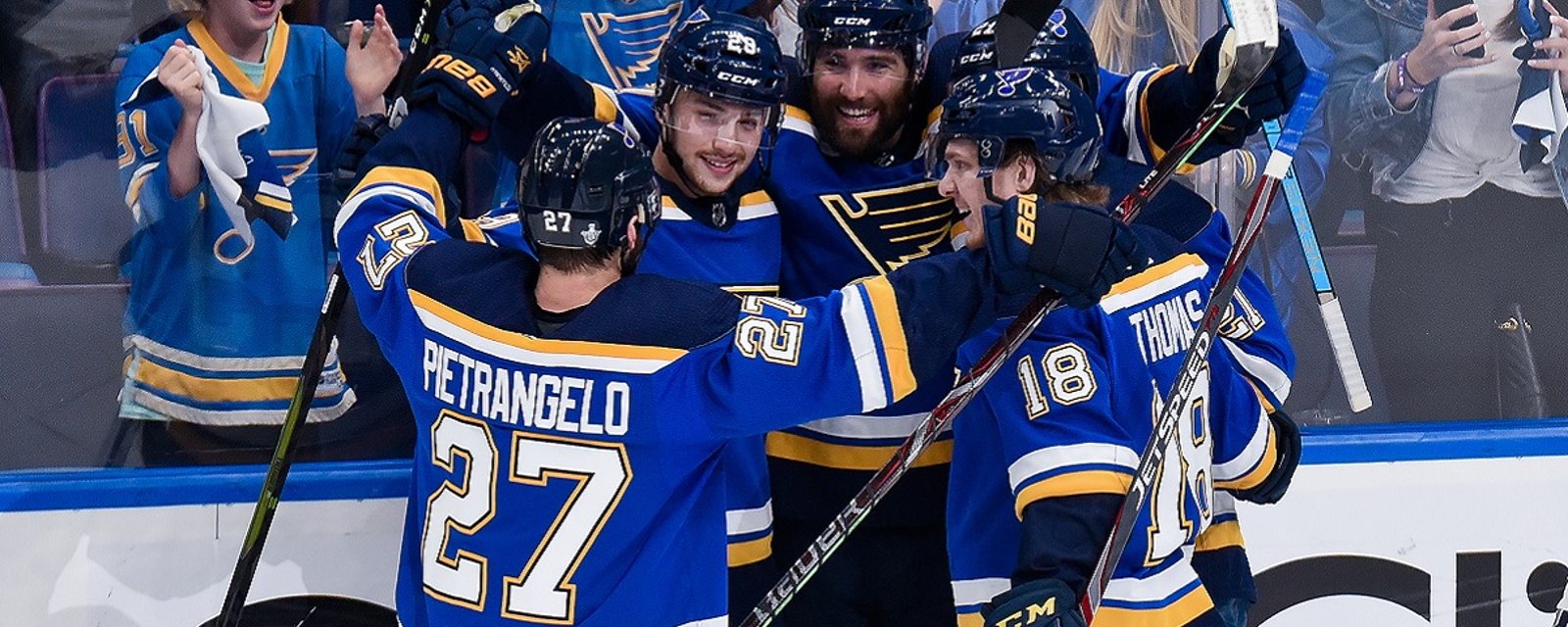 Report: Major changes to the Blues line up for Game 4.