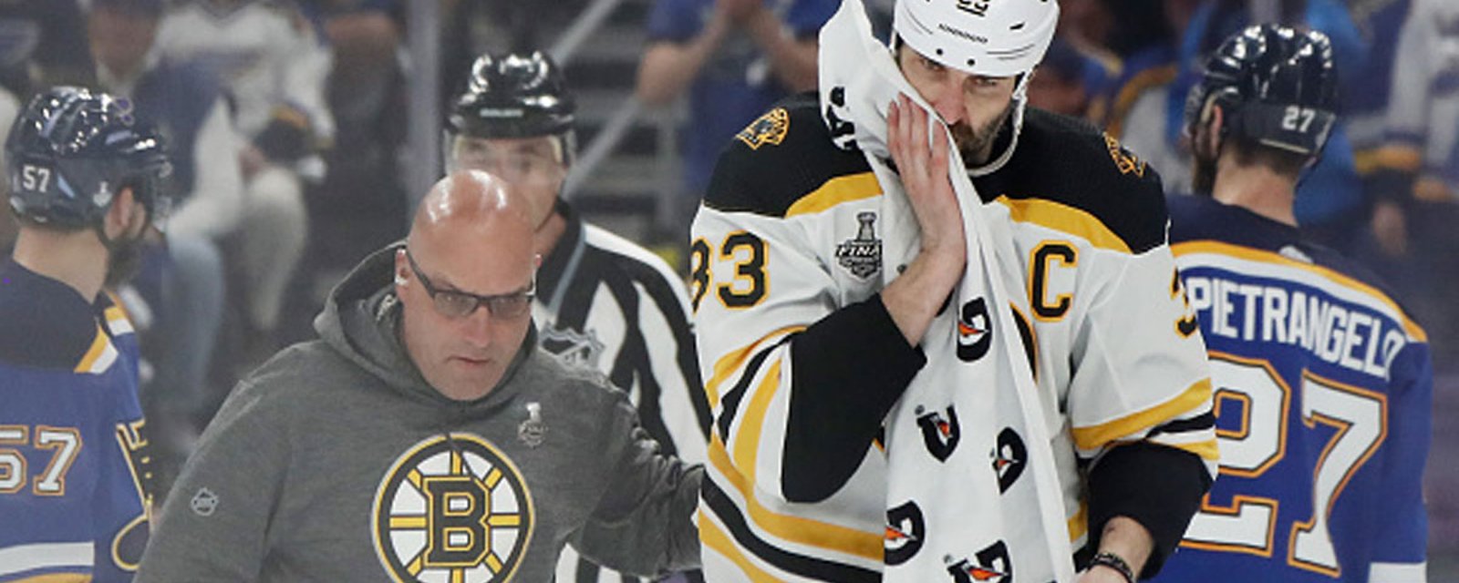 Shocking details of Chara’s injury will make you wonder how he can play tonight! 