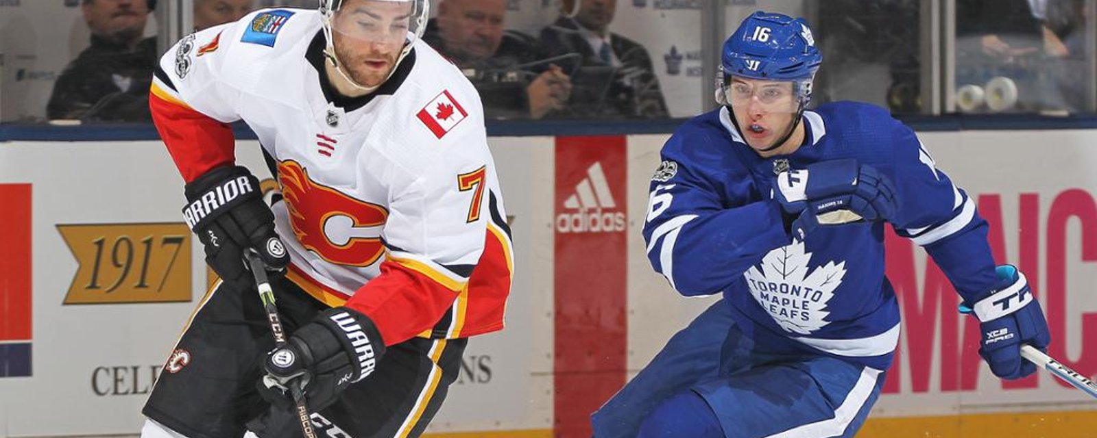 Trade brewing between the Leafs and Flames? 
