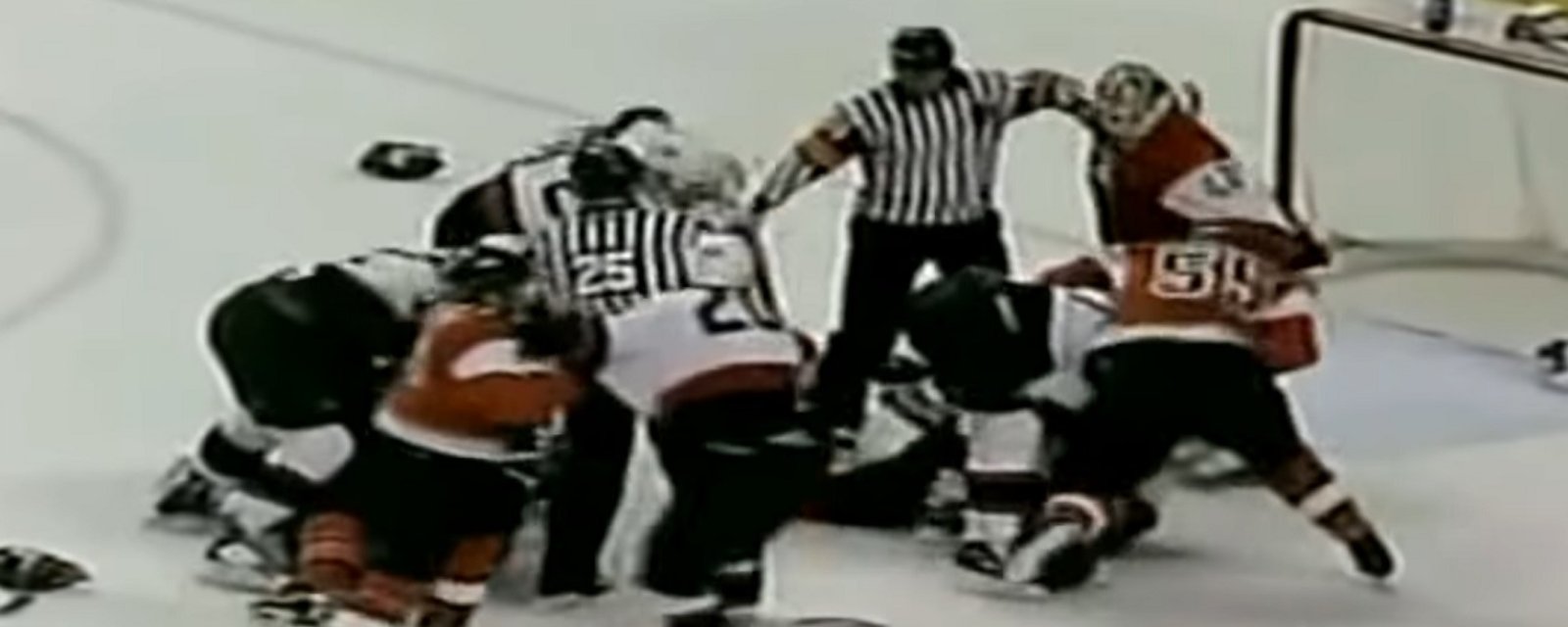 Throwback: The Flyers and Senators throw down in classic 2004 brawl.
