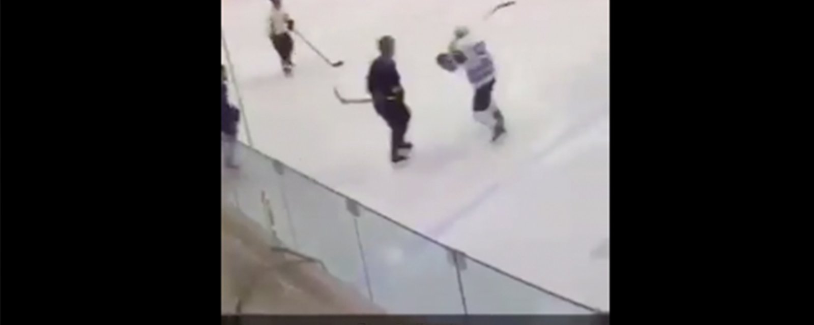 Beer league player takes full on baseball swing at opponent’s head