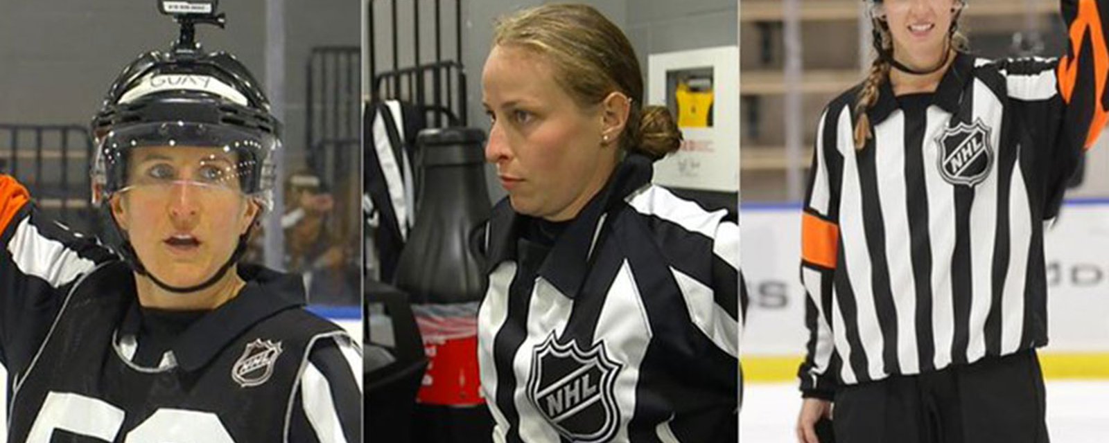NHL hires female referees for the first time ever!