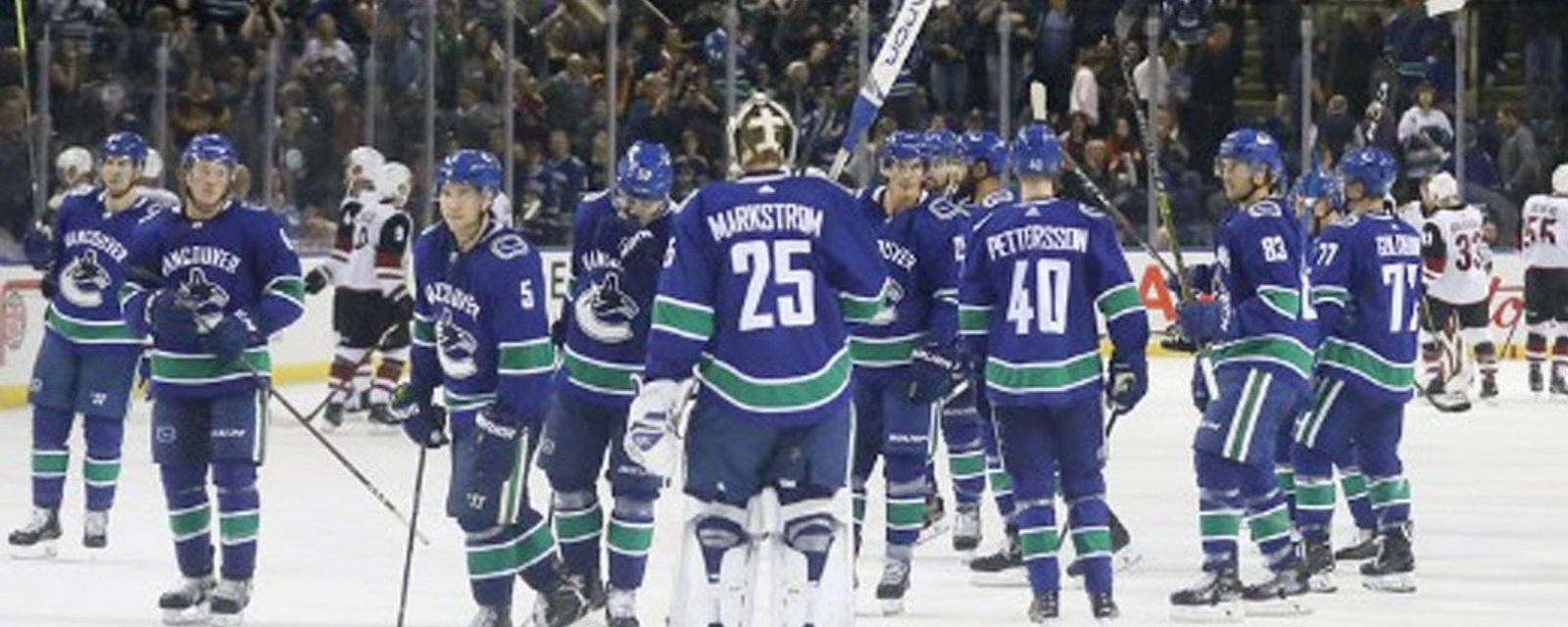 Report: A longtime member of the Canucks is shown the door