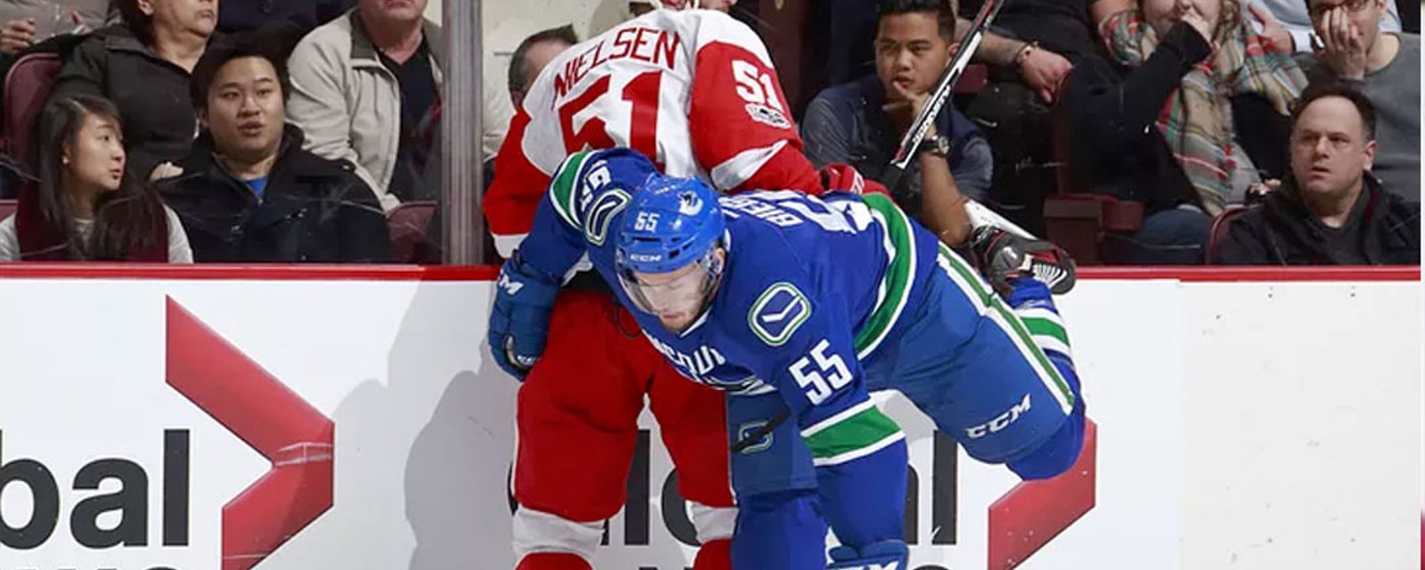 Red Wings and Canucks pull off first trade of the 2019-20 season