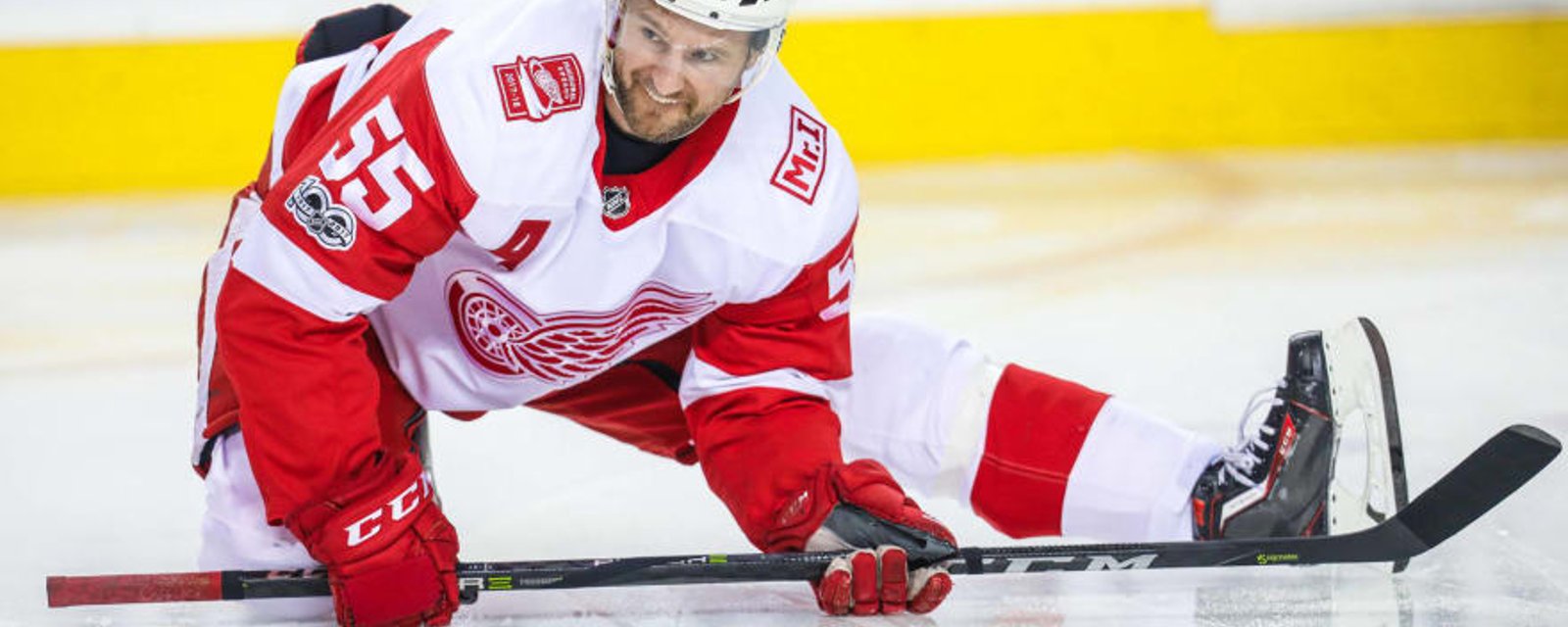 Wings might prevent core D-man from hanging up the skates!