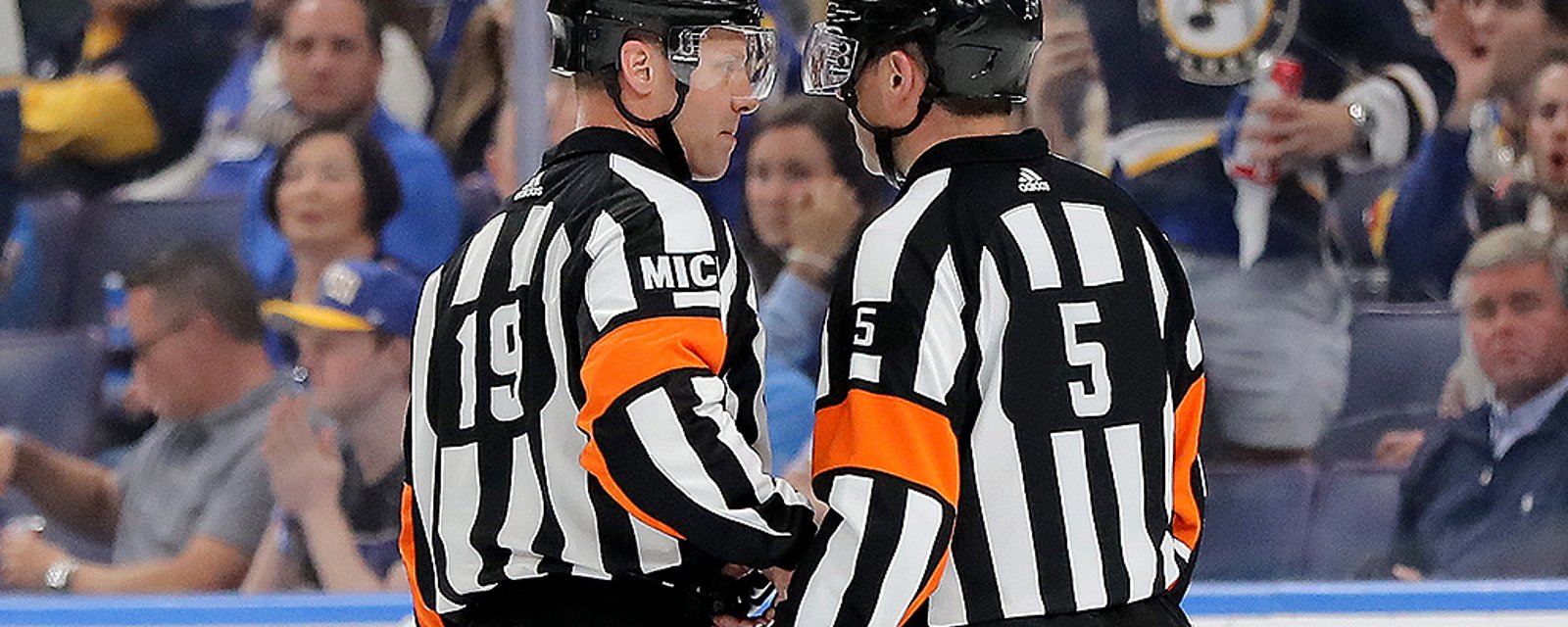 NHL punishes two referees for Game 7 of the Stanley Cup 