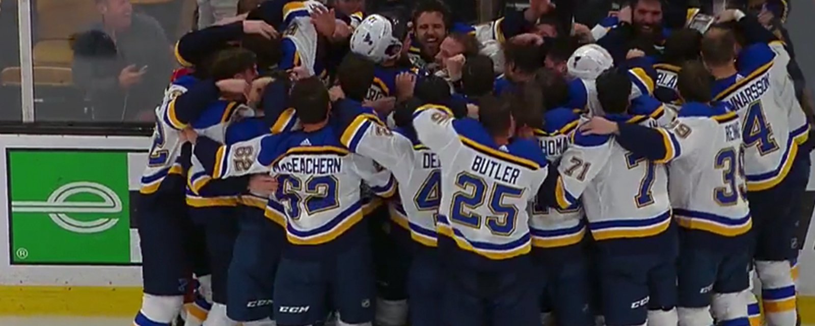 The St. Louis Blues are Stanley Cup Champions!
