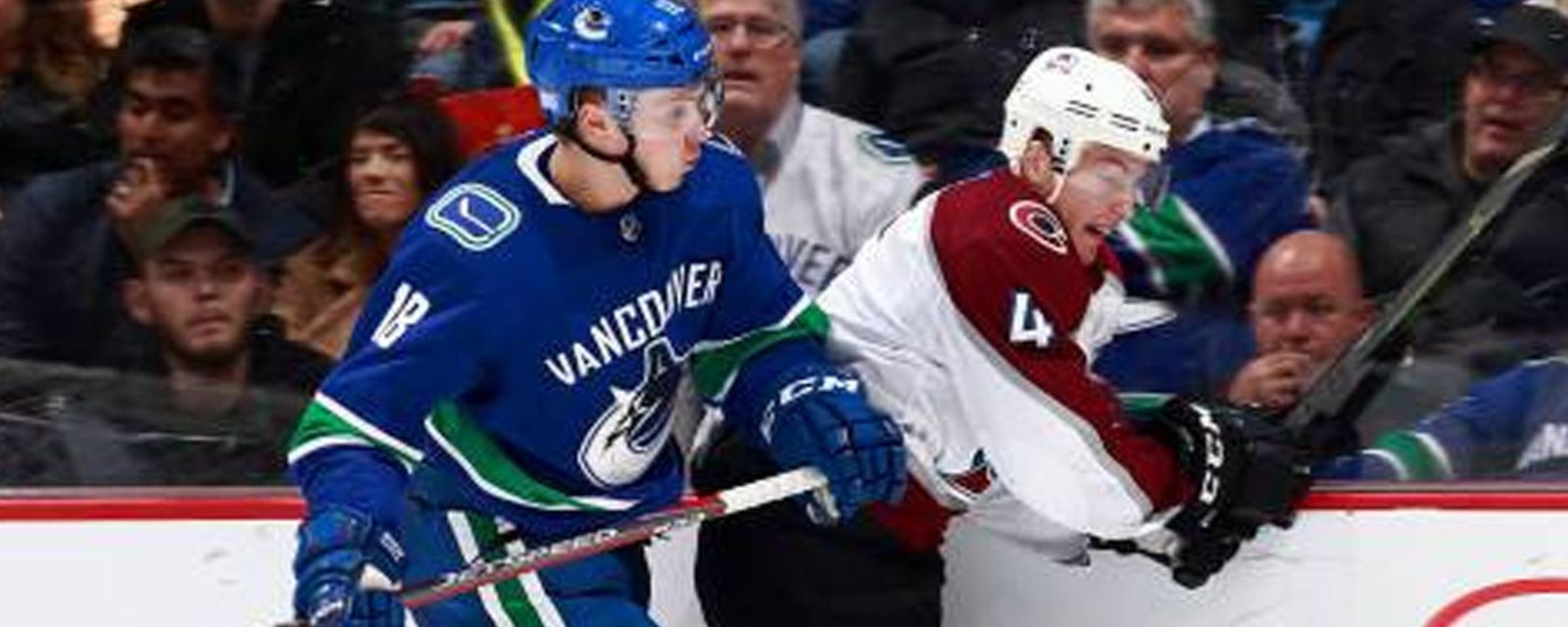Breaking: Imminent trade between the Canucks and Avalanche!?