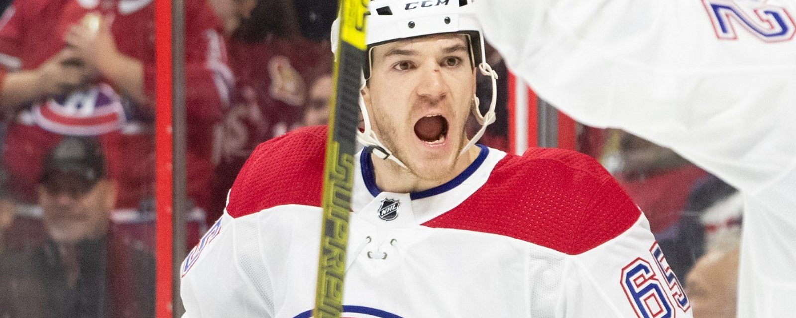 Habs forward Andrew Shaw has been traded.