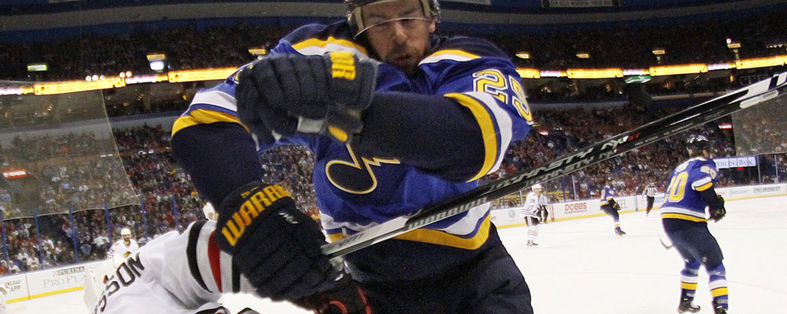 Veteran D-man retires after spending last season with Cup champions Blues