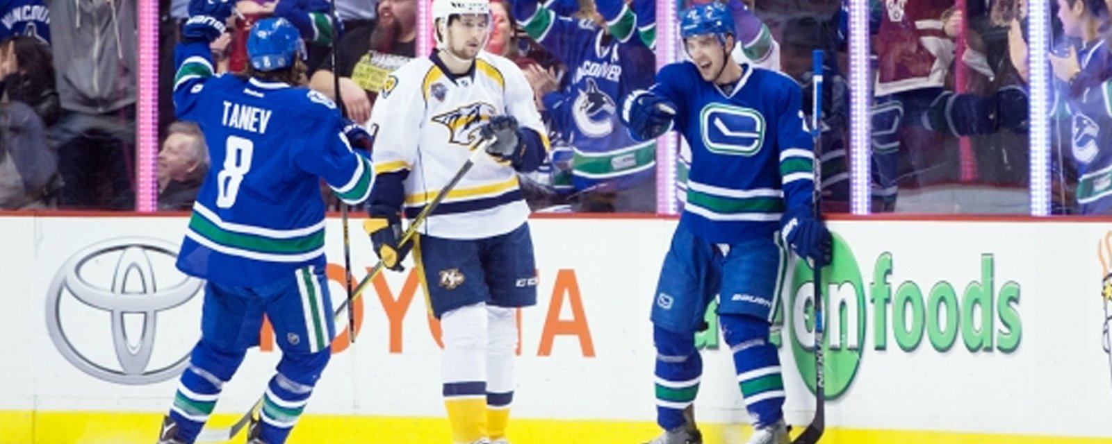 Report: Canucks shopping two veteran players on the trade market