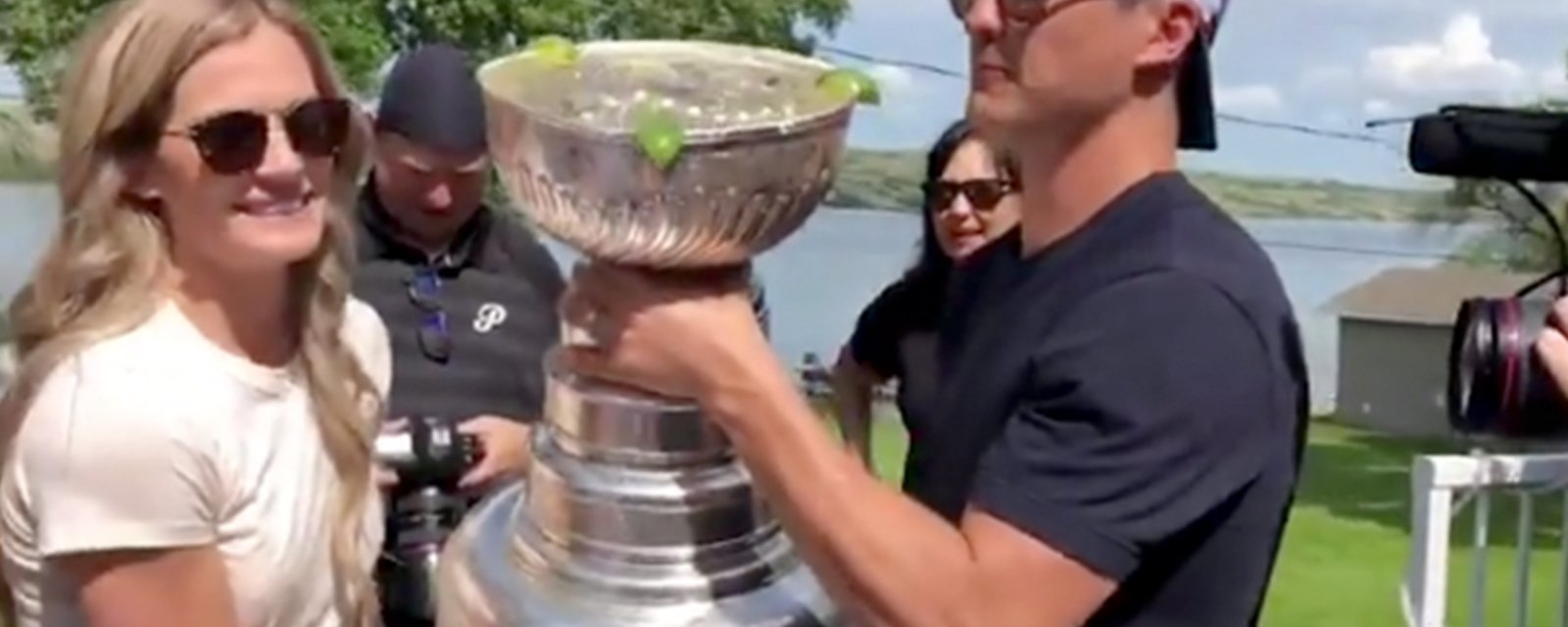 Tyler and Molly Bozak create the most epic margarita of all time!