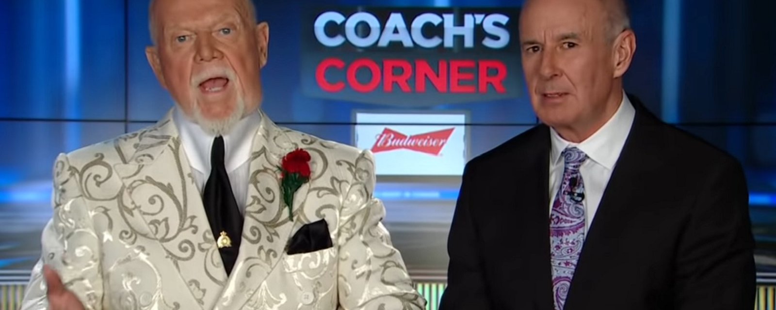 Don Cherry publicly calls out journalist Steve Simmons.