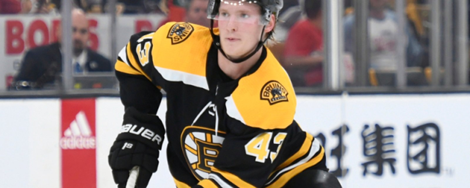 Bruins sign Heinen late in the night 