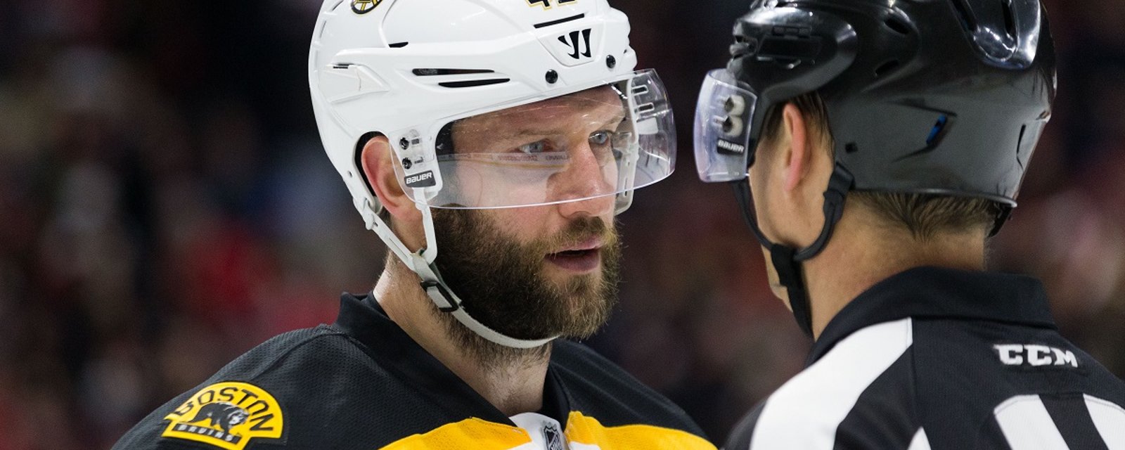 Rumor: Bruins in talks with rival team for trade involving David Backes.