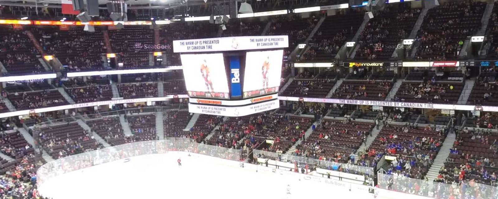 Senators set embarrassing new low in attendance for game against Blues 