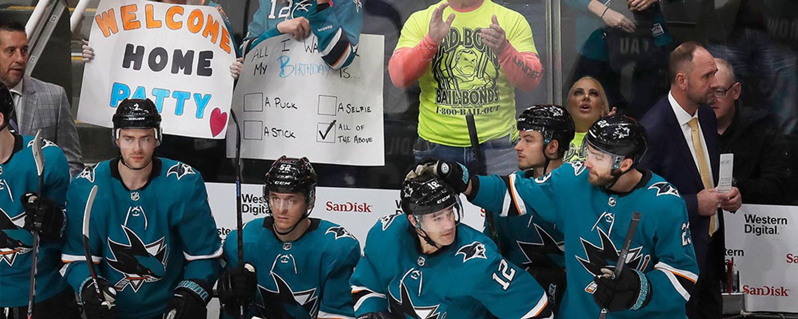 Marleau takes to social media to thank Sharks fans