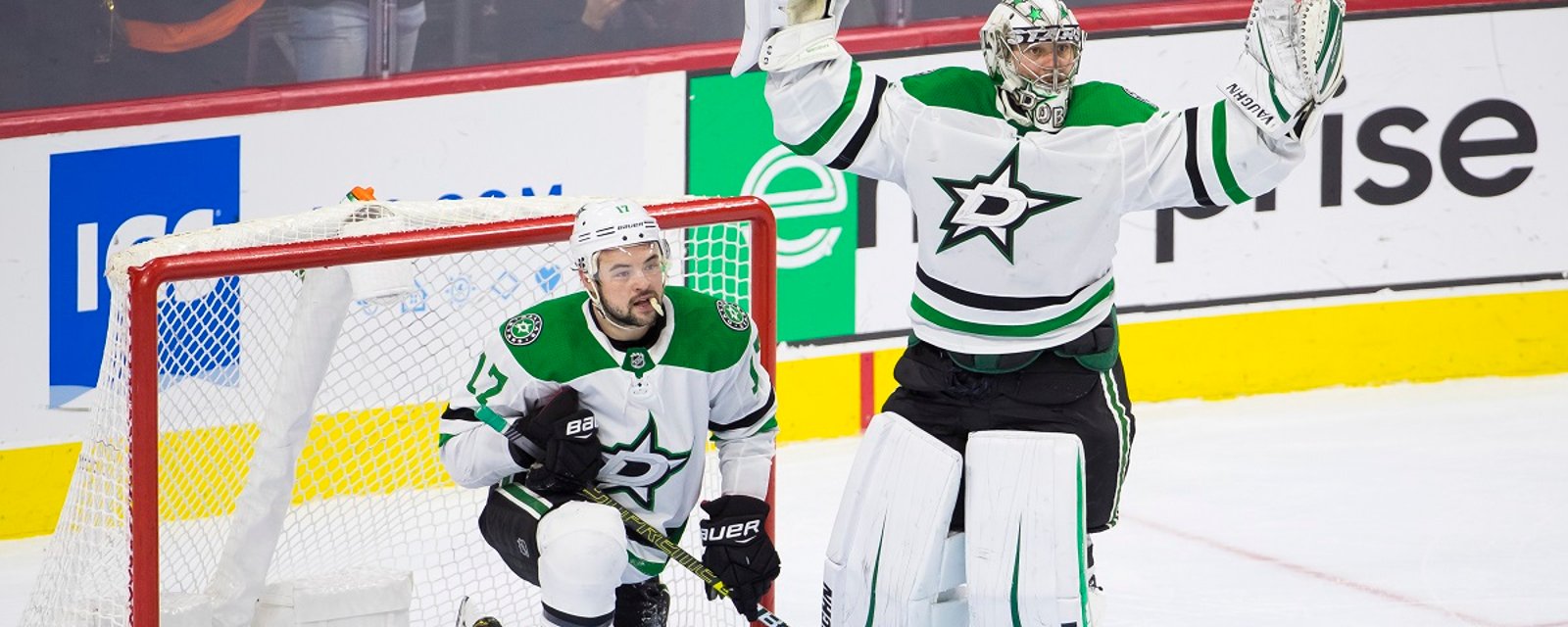 Furious, Anton Khudobin calls out his own team after yet another loss.