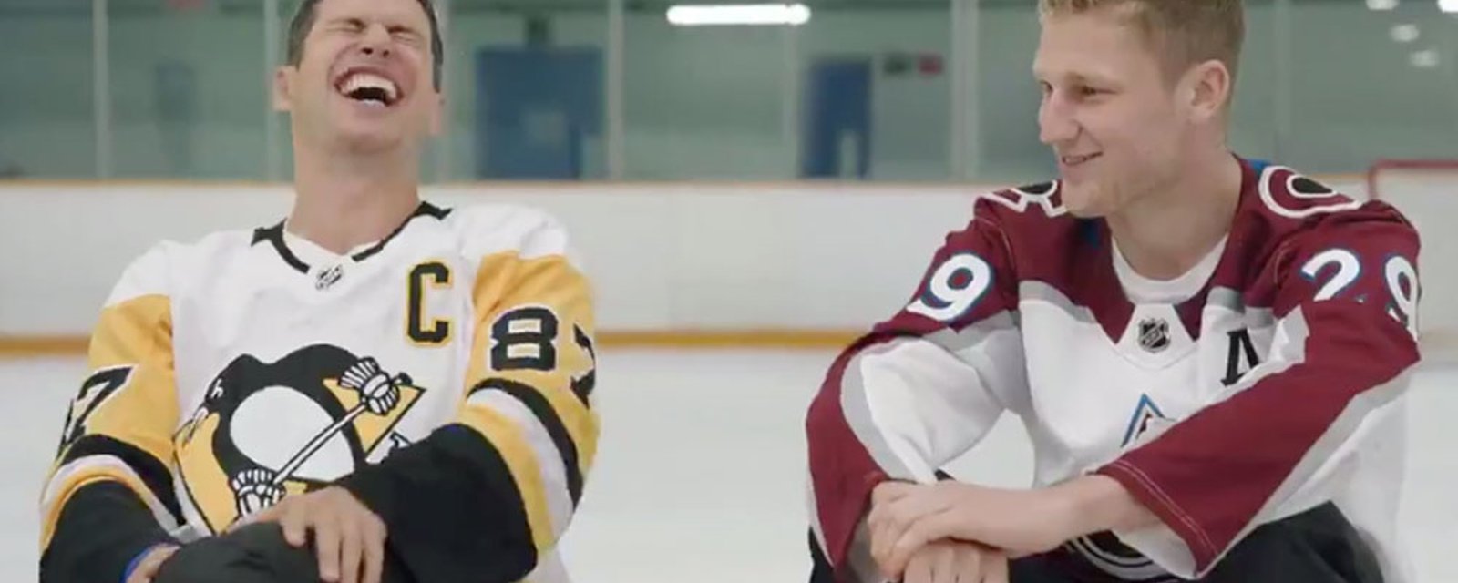 Crosby and MacKinnon ask kids how to make hockey more fun and are stunned by answers 
