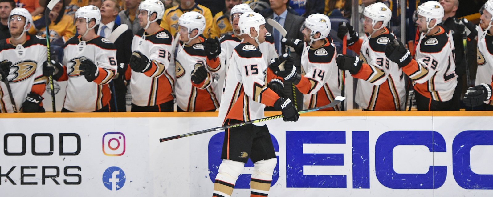 Ducks look to finish road trip with a win in Vegas