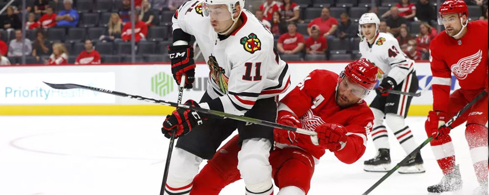 Trade Alert: Blackhawks and Red Wings hook up on a deal