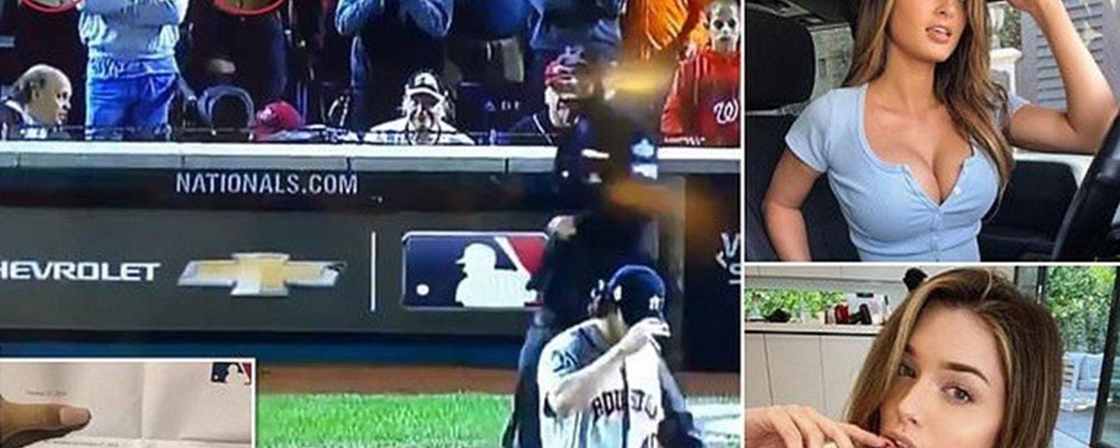 Women who flashed their boobs during World Series are now BANNED from MLB games!
